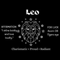 Leo Zodiac white print - AS Colour Womens Maple Tee - AS Colour Womens Maple Organic Tee 6 Design
