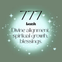 777 Angel number Design