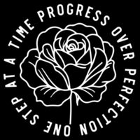 Progress over perfection - Cloke Women's Standard Crew Neck Sweat Design