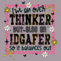 I’m an Overthinker & I Don’t Give a F* Tee** - AS Colour Womens Martina Tee Design