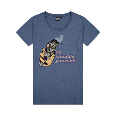 Go smudge yourself - Womens Silhouette Tee Thumbnail