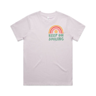 Keep on smiling - AS Colour Womens Classic Tee Thumbnail