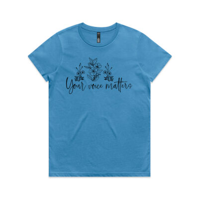 Your voice matters - AS Colour Womens Maple Tee 2 2 Thumbnail
